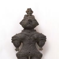 \"Goggle-eyed dog&#363; ,\" an Important Cultural Property (c. 1000 BC) | TOKYO NATIONAL MUSEUM