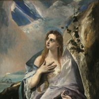 El Greco\'s \"Saint Mary Magdalene in Penitence\" (c.1576) | &#169; MUSEUM OF FINE ARTS, BUDAPEST