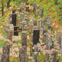 \"Daffodils in the cemetery\" (2010) | COURTESY OF TENGAI GALLERY