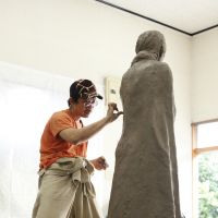 Tadasu Takamine with a new work | MIEKO MATSUMOTO