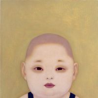 Hideaki Nakazawa\'s \"Face of a Child &#8212; Buddist Priest\" | SAKAE FUKUOKA