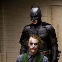 Christian Bale as Batman and Heath Ledger as The Joker | WADA FINE ARTS PHOTO