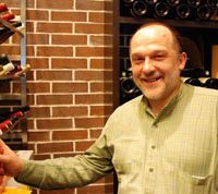 Co-owner and head sommelier Marc Delacourcelle Le Pré Verre
