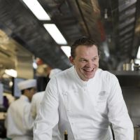 Happy eater: Richard Ekkebus (above), executive chef at Michelin-starred Hong Kong restaurant Amber, uses Japanese produce for dishes such as lobster gelee with sea urchin and black caviar (below), and crispy-skinned sea bream with bouillabaisse mousse (bottom). | ROBBIE SWINNERTON