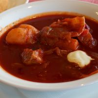 Super bowl: Warm up with a hearty soup such as Rogovski\'s borscht. | REBECCA MILNER