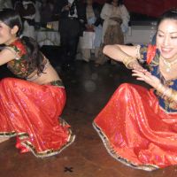Countdown fun: Professional Japanese dancers performed Indian dances at the Chak de India Countdown Party in Nishi Kasai in Tokyo\'s Edogawa Ward on New Year\'s Eve. | MARIKO KATO PHOTOS