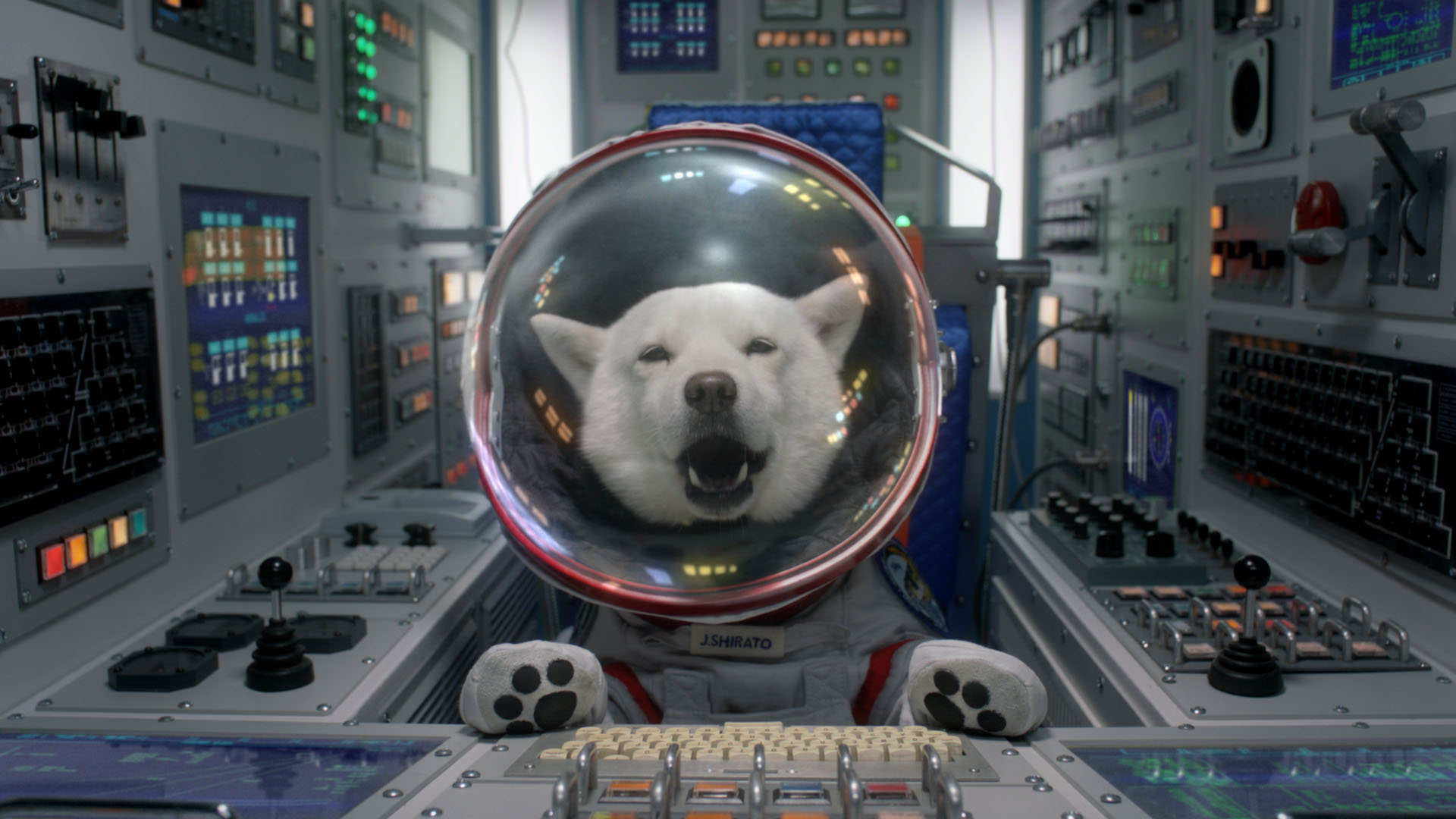 Space rover: 'In space there is hope,' says Otosan before blasting off in this two-minute ad made for last Christmas. | KAZUAKI NAGATA/SATOKO KAWASAKI/EDAN CORKILL