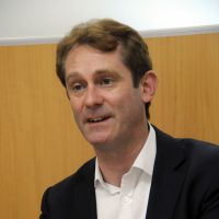 Man of many talents: David Atkinson, a former analyst with investment banks who now runs a firm that restores old buildings, is seen during his JT interview. David Atkinson: Ancient Japan captures money man's interest