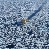 Sea-ice off Baffin Island, Canadian Arctic  Archipelago | AFP-JIJI / YOUTUBE