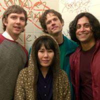 Freak out: Deerhoof are (left to right) John, Satomi, Greg and Ed. | DANIELLE DEMETRIOU PHOTO