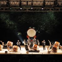 Drum circle: The Kodo drumming troupe will perform at Earth Celebration on Sado Island, Niigata Prefecture. | COURTESY OF KODO