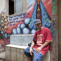 City life: A Brazilian graffiti artist tells his story in Japanese-Lebanese filmmaker Soraya Umewaka\'s new documentary, \"I am Happy.\" | TOMAS REYES