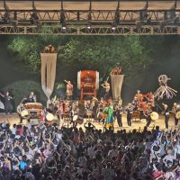 Drum circles: Kodo performs at last year\'s Earth Celebration. | PHOTO COURTESY OF KODO