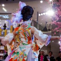 Pan-Asian delights: The Sakura Collection event held at Kansai International Airport will feature pieces by Asian designers that are made of traditional Japanese textiles. | (C) YUJI TOZAWA PHOTOGRAPHS. ALL RIGHTS RESERVED.