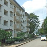 Breezy living: The north side of a danchi apartment complex in northern Chiba that was built in the mid-1980s, allows for clearer views. | PHIL BRASOR