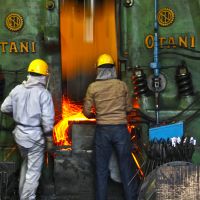 Zengoro Saito, the founder of Maruzen Machine Works, lost a finger to a lathe &#8212; but never his drive to help industry survive in Tokyo. Below: His grandfather forged spanners, but Yoshinori Nishimaki is now head of operations at Nishimaki Iron Works. | STEPHEN MANSFIELD PHOTOS