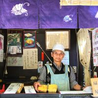 Local color: Takehiko Hayafune, a 14th-generation trader. | KIT NAGAMURA PHOTOS