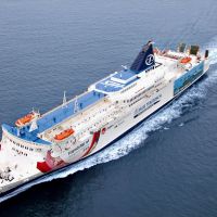 Weigh anchor: The ferry Ocean Rose, operated by HTB Cruise Co., will launch a Nagasaki-Shanghai service Wednesday. | HTB CRUISE