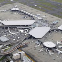 Sky-cam: Narita airport is photographed from above. | KYODO