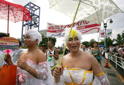 Tokyo lesbian gay parade 2005 70s shemale pics