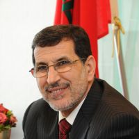Foreign affairs: Moroccan Foreign Minister Saad Dine El Otmani is interviewed at The Japan Times earlier this month in Tokyo. | SATOKO KAWASAKI