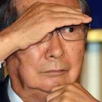 Halt! Who goes there?: Former  Tokyo Gov. Shintaro Ishihara gestures during a news conference  Tuesday in  Tokyo. | AFP-JIJI