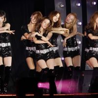 Korean waved off: The South Korean pop group Girls\' Generation performs during the K-Pop All-Star Live concert in Niigata in August. | AP