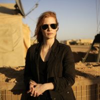 Target, acquired: Jessica Chastain, seen in a publicity still from the film \"Zero Dark Thirty,\" portrays a composite character based on a real-life CIA operative who played a key role in the hunt for al-Qaida leader Osama bin Laden. | AP