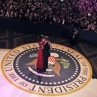 Commanding presence: President Barack Obama and first lady Michelle Obama dance together at the Commander-in-Chief Inaugural Ball at the Washington Convention Center during the 57th Presidential Inauguration on Jan. 21. | AP
