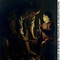 \"Christ in the Carpenter\'s Shop\" (c. 1645) by Georges de La Tour and | PHOTOS COURTESY OF THEATRE COCOON