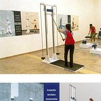 Antal Lakner\'s \"Passive Working Devices: Wallmaster\" (1998) | PHOTOS COURTESY OF THE NATIONAL MUSEUM OF ART, OSAKA