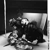 Bjork stars with her boyfriend, artist Matthew Barney, in Barney\'s new movie \"Drawing Restraint.\" The movie is set in Nagasaki Bay and aboard the whaling ship Nisshin Maru. | PHOTOS COURTESY OF PINKO THEK DER MODERNE, MUNCHEN, TORCH GALLERY, AMSTERDAM AND THE ARTIST