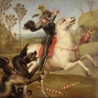 Raphael\'s \"Saint George\" (1504-1505) | MUSEE DU LOUVRE, DEPARTEMENT DES PEINTURES
