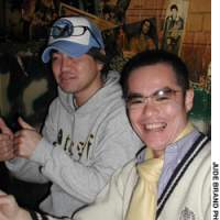 Happy patrons at Yatai (above) and Slow Jam in Nakameguro | PHOTO COURTESY OF NEW NATIONAL THEATRE