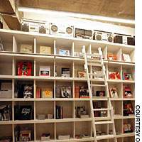 New and vintage tomes line the walls of the subterranean bookstore. | ERIC PRIDEAUX PHOTOS