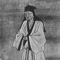 Hayashi Razan, who was the Confucian scholar-adviser to four shoguns from 1607. | PHOTO COURTESY OF YOSHIKAWA KO-BUNKAN, from \"Japanese Historians and the National Myths, 1600-1945,\" by John S. Brownlee (Univ. of Tokyo Press; 1997)