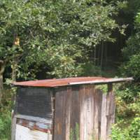 Old Shed? No, an 18th century throne room that was used until recently. Such outhouses are larger than those in other countries, as they are used for bathing as well. | AMY CHAVEZ PHOTO
