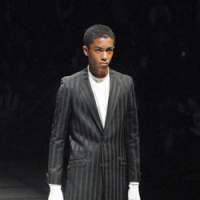 A formalwear-inspired look from the highly-rated menswear brand N. Hoolywood. | AP PHOTO