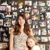 Kim Forsythe and her husband created The Tyler Foundation after her 2-year-old son, Tyler (below), died of leukemia in 2005. Here, Forsythe poses with her daughter, Natalie Ferris, in her Tokyo home. | MORI KODA PHOTO