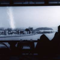 In praise of shadows: Richie in a room overlooking the Inland Sea, sometime in the late 1960s. | COURTESY DONALD RICHIE