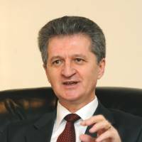 Haiku lover: Ambassador Radu Serban explains his thinking during an interview at the Romanian Embassy in Tokyo’s Minato Ward. Romania envoy hopes cultural affinity boosts ties