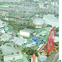 Space World theme park in Fukuoka, shown in this photo taken last month, filed for court protection from creditors on Friday. | KAHO SHIMIZU PHOTO