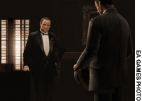 Thanks to the miracle of technology, Marlon Brando reprises his role in “The Godfather” for an upcoming video game based on the movie. Big names, big games, big show