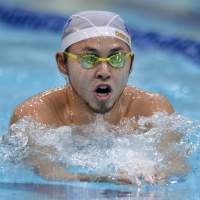 Moving forward: Former two-time double Olympic breaststroke champion Kosuke Kitajima is not ready to retire just yet. | KYODO
