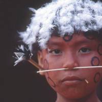 \"A Yanomami Girl\" | &#169; YOSHIHARU SEKINO