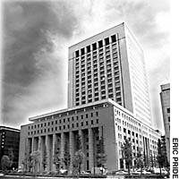 The Dai-Ichi Mutual Life Insurance Building in Tokyo\'s Chiyoda Ward, where GHQ was based throughout the Occuapation. | PHOTO COURTESY OF DUSKIN SERVICEMASTER CO.