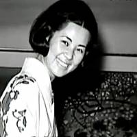 Satoko Kawasaki, as she was then known, in a photo from her days as a JAL attendant. | COURTESY OF MARK CONDON