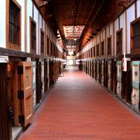 Cold storage: One wing of Abashiri\'s radial, five-winged prison. Built in 1912, it remained in use until 1984 and is now a registered cultural property. | ETHAN SALTER.