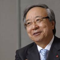 Adding flavor: Ajinomoto Co. chief Masatoshi Ito is interviewed in Tokyo on July. 3. | BLOOMBERG