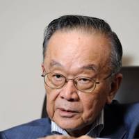 Mover, shaker: Akira Mori, president and chief executive officer of Mori Trust Co., is interviewed in Tokyo on July 12. | BLOOMBERG